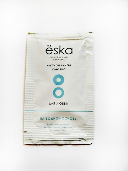 Натуральный лубрикант на водной основе Ёska - 7 мл. - Eska - купить с доставкой в Волгограде