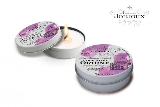 Массажная свеча Petits Joujoux Orient с ароматом граната и белого перца - 33 гр. - MyStim - купить с доставкой в Волгограде