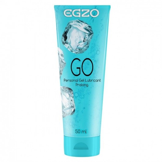 Пролонгирующий лубрикант на водной основе Egzo Go - 50 мл. - EGZO - купить с доставкой в Волгограде
