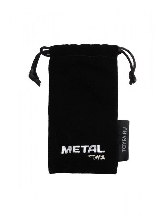 Серебристая анальная пробка с прозрачным кристаллом-сердцем - 8 см. - ToyFa - купить с доставкой в Волгограде