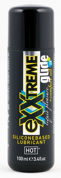 Анальная смазка на силиконовой основе Exxtreme Glide - 100 мл. - HOT - купить с доставкой в Волгограде