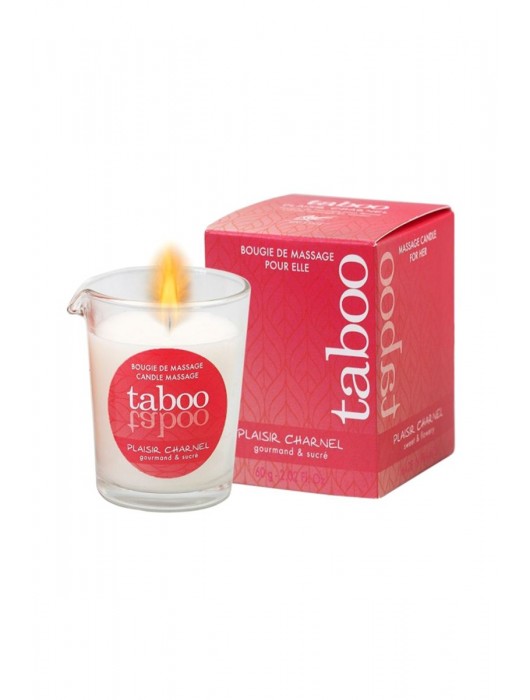 Массажное аромамасло с афродизиаками для женщин RUF Taboo Plaisir charnel - 60 гр. - RUF - купить с доставкой в Волгограде