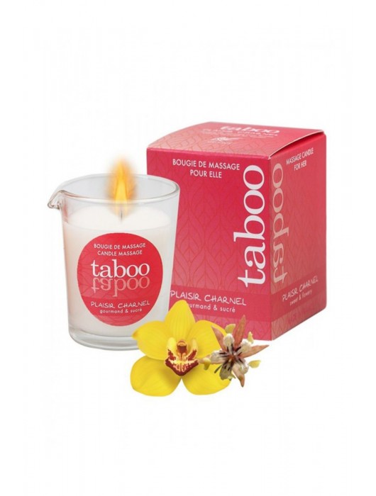 Массажное аромамасло с афродизиаками для женщин RUF Taboo Plaisir charnel - 60 гр. - RUF - купить с доставкой в Волгограде