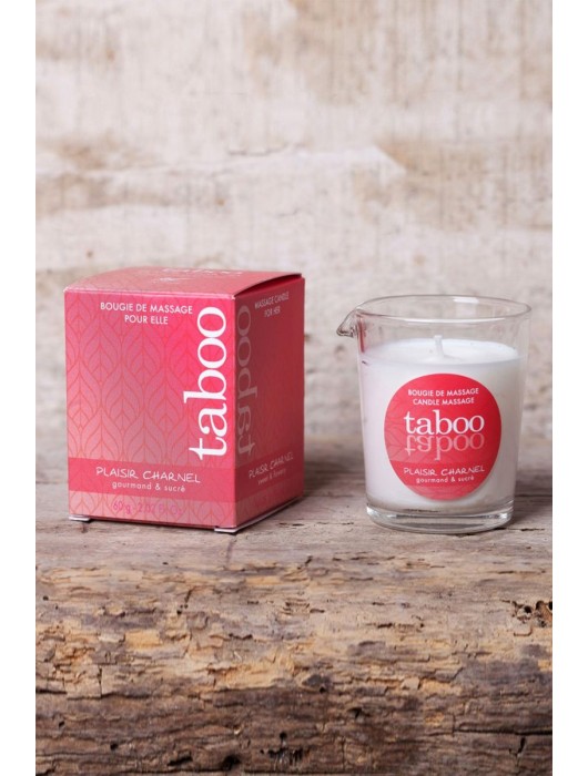 Массажное аромамасло с афродизиаками для женщин RUF Taboo Plaisir charnel - 60 гр. - RUF - купить с доставкой в Волгограде