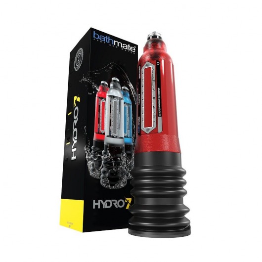 Красная гидропомпа HYDRO7 - Bathmate - в Волгограде купить с доставкой