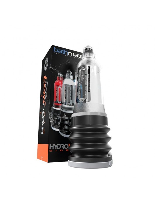 Прозрачная гидропомпа HydroMAX7 Wide Boy - Bathmate - в Волгограде купить с доставкой