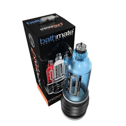 Синяя гидропомпа HydroMAX7 Wide Boy - Bathmate - в Волгограде купить с доставкой