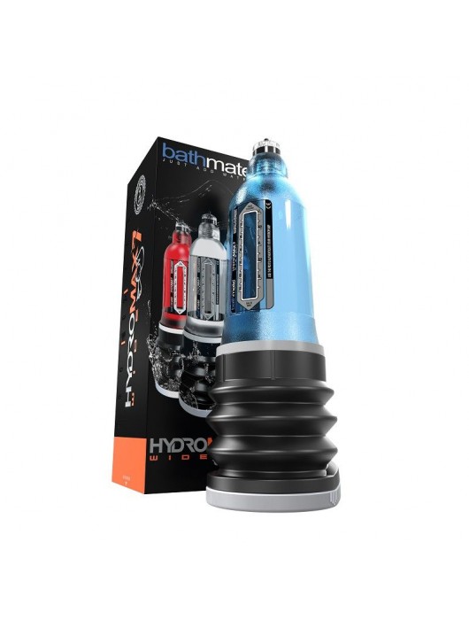 Синяя гидропомпа HydroMAX7 Wide Boy - Bathmate - в Волгограде купить с доставкой