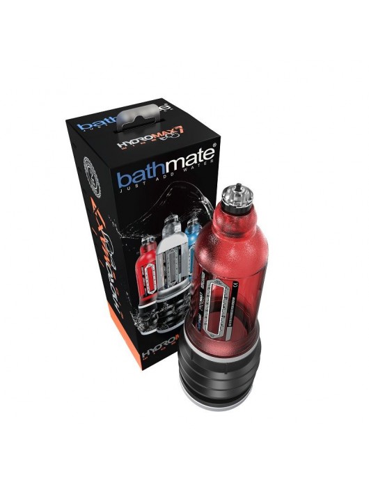 Красная гидропомпа HydroMAX7 Wide Boy - Bathmate - в Волгограде купить с доставкой