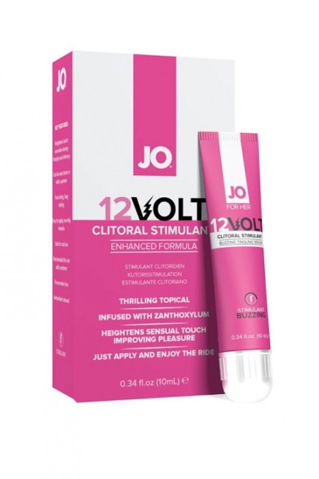 Возбуждающая сыворотка мощного действия JO Volt 12V - 10 мл. - System JO - купить с доставкой в Волгограде