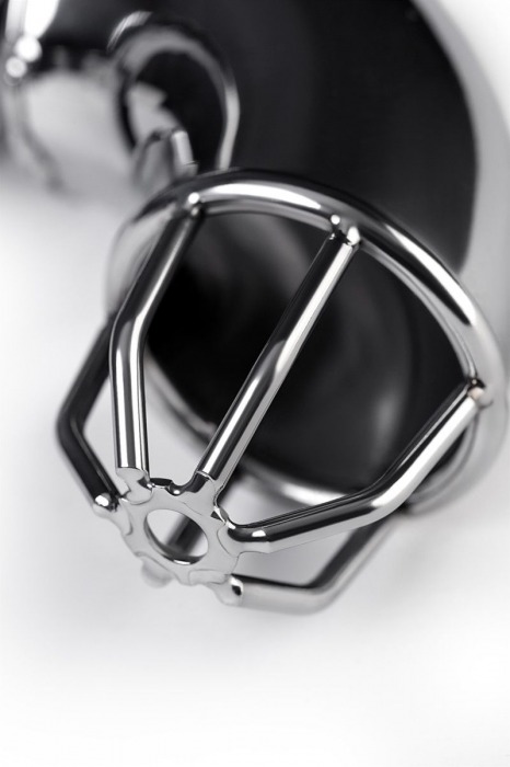 Серебристый мужской пояс верности TOYFA Metal - ToyFa - купить с доставкой в Волгограде