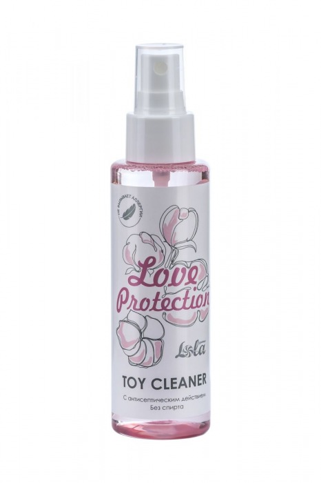 Гигиенический антисептический лосьон Toy cleaner - 110 мл. - Lola Games - купить с доставкой в Волгограде