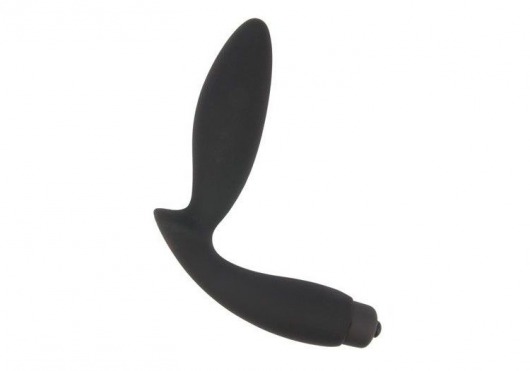 Чёрный вибростимулятор простаты Sex Expert Vibe Pleasure - Sex Expert - в Волгограде купить с доставкой