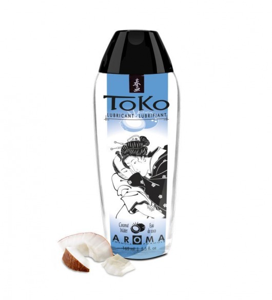 Интимный гель TOKO Cononut Water с ароматом кокоса - 165 мл. - Shunga - купить с доставкой в Волгограде