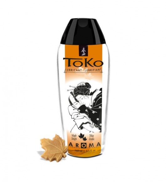 Интимный гель TOKO Maple Delight с ароматом кленового сиропа - 165 мл. - Shunga - купить с доставкой в Волгограде