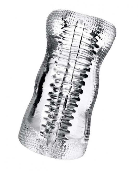 Прозрачный мастурбатор Lingam Asha - ToyFa - в Волгограде купить с доставкой