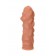 Телесная реалистичная насадка KOKOS Extreme Sleeve 11 с дополнительной стимуляцией - 12,7 см. - KOKOS - в Волгограде купить с доставкой