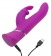 Лиловый вибратор Curve Thrusting Rechargeable Rabbit Vibrator - 24,1 см. - Happy Rabbit купить в Волгограде с доставкой в Orgasmix.ru Лиловый вибратор Curve Thrusting Rechargeable Rabbit Vibrator - 24,1 см. - Happy Rabbit