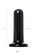 Черный стеклянный мини-вибратор - 10 см. - Sexus в Волгограде Черный стеклянный мини-вибратор - 10 см. - Sexus