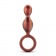 Коричневый анальный стимулятор Duo Loop Copper Anal Plug - 13,3 см. - Blush Novelties в Волгограде Коричневый анальный стимулятор Duo Loop Copper Anal Plug - 13,3 см. - Blush Novelties