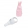 Розовый виброзайчик 4PLAY FINGER RING VIBE RABBIT PINK - NMC купить в Волгограде с доставкой в Orgasmix.ru Розовый виброзайчик 4PLAY FINGER RING VIBE RABBIT PINK - NMC