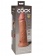 Карамельный вибратор-реалистик 8 Vibrating Silicone Dual Density Cock - 22 см. - Pipedream купить в Волгограде с доставкой в Orgasmix.ru Карамельный вибратор-реалистик 8 Vibrating Silicone Dual Density Cock - 22 см. - Pipedream